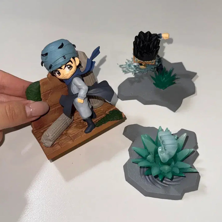 [BUNJANG] Hunter x Hunter Leorio &amp; Jin Freecss Bundle Desktop Figures / (박스X) 헌터헌터 데스크탑 피규어 레오리오, 진프릭스 일괄