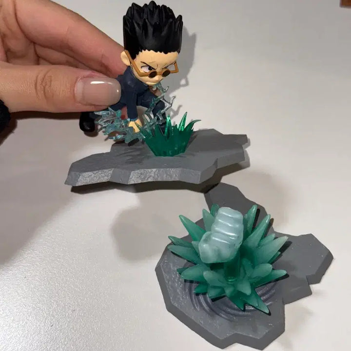 [BUNJANG] Hunter x Hunter Leorio &amp; Jin Freecss Bundle Desktop Figures / (박스X) 헌터헌터 데스크탑 피규어 레오리오, 진프릭스 일괄