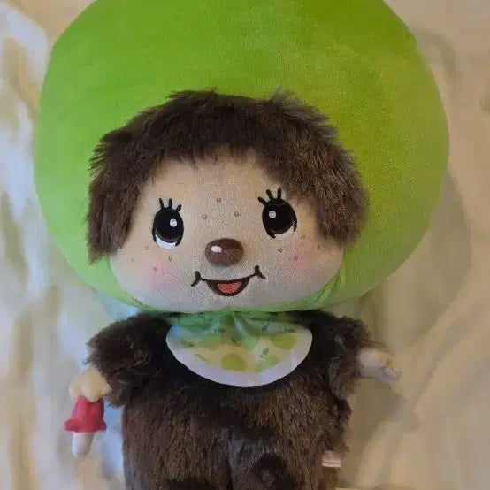 [BUNJANG] Monchhichi Ringo Apple Plush Toy / 몬치치 링고 사과 봉제인형