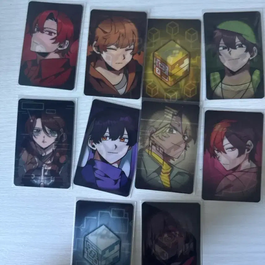 [BUNJANG] Jamttal TV Jamttal Labyrinth Lenticular Card Bundle Set / 급처) 잠뜰티비 잠뜰 미궁 랜티큘러 카드 일괄 판매