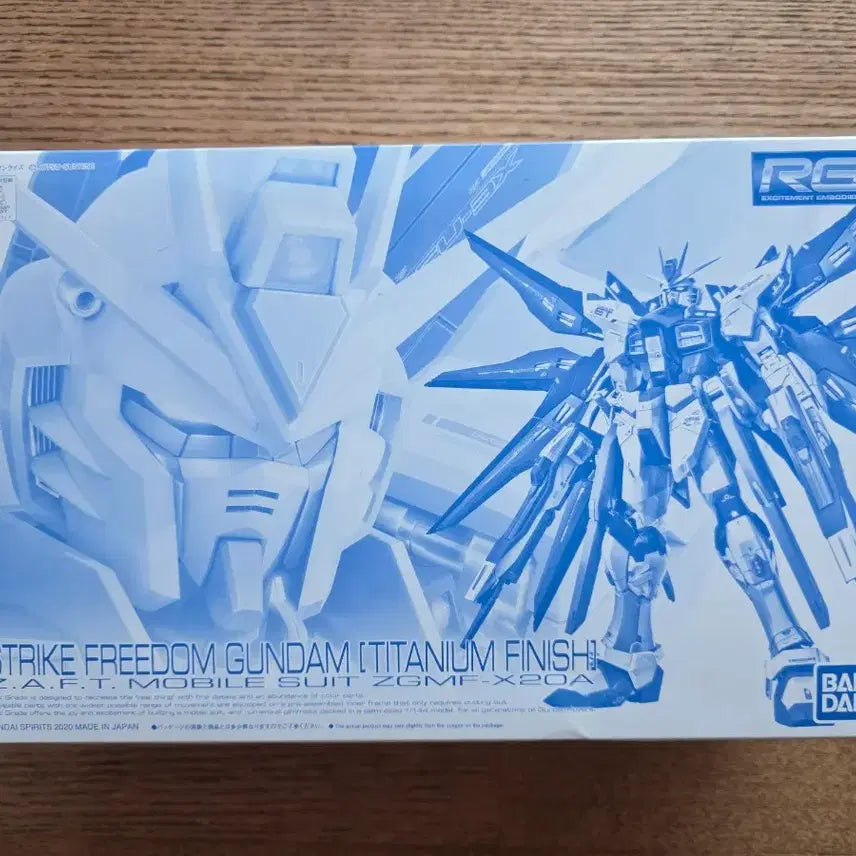 [BUNJANG] RG Strike Freedom Gundam Titanium Finish / RG 스트라이크 프리덤 건담 티타늄피니시