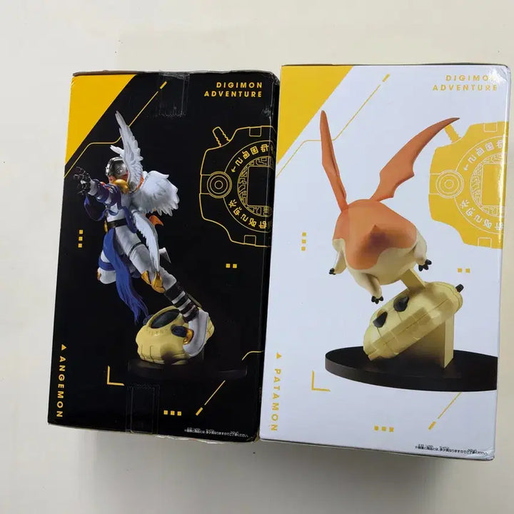 [BUNJANG] Digimon Angemon &amp; Patamon Figure Set / 운포5.5)디지몬 파닥몬 &amp; 엔젤몬 세트