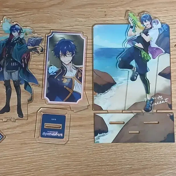 [BUNJANG] Nijisanji Leos Vincent Acrylic Stand Bundle Set / 니지산지 레오스빈센트 아크릴 스탠드 일괄