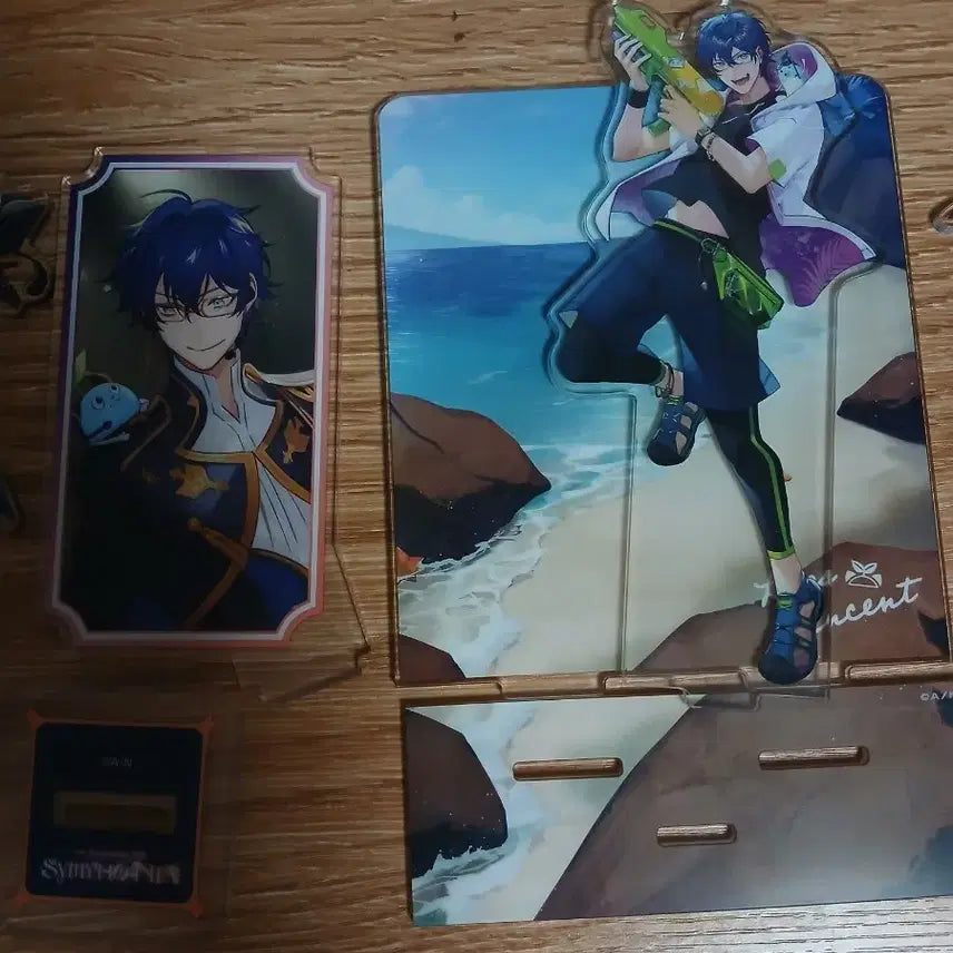 [BUNJANG] Nijisanji Leos Vincent Acrylic Stand Bundle Set / 니지산지 레오스빈센트 아크릴 스탠드 일괄