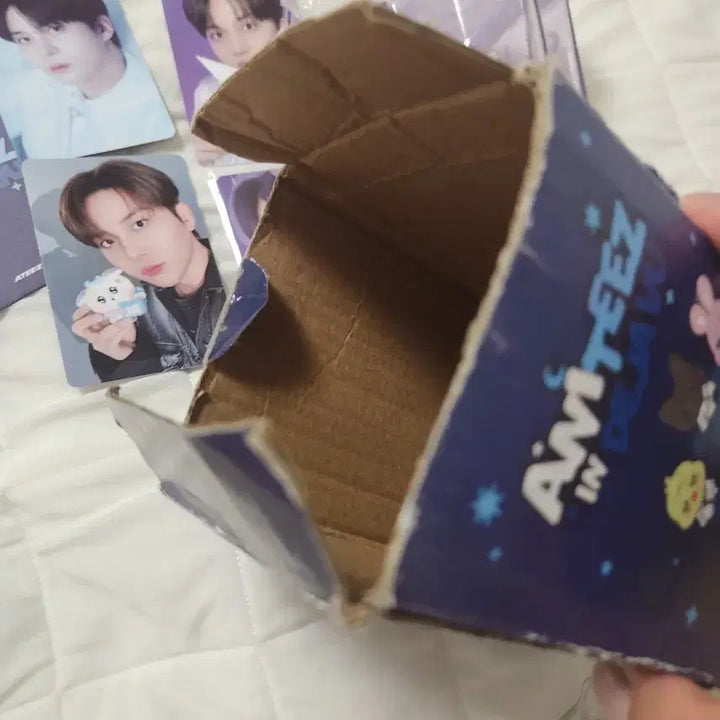 [BUNJANG] ATEEZ Tumbler &amp; Photocard Set / 에이티즈텀블러,포카전부포함