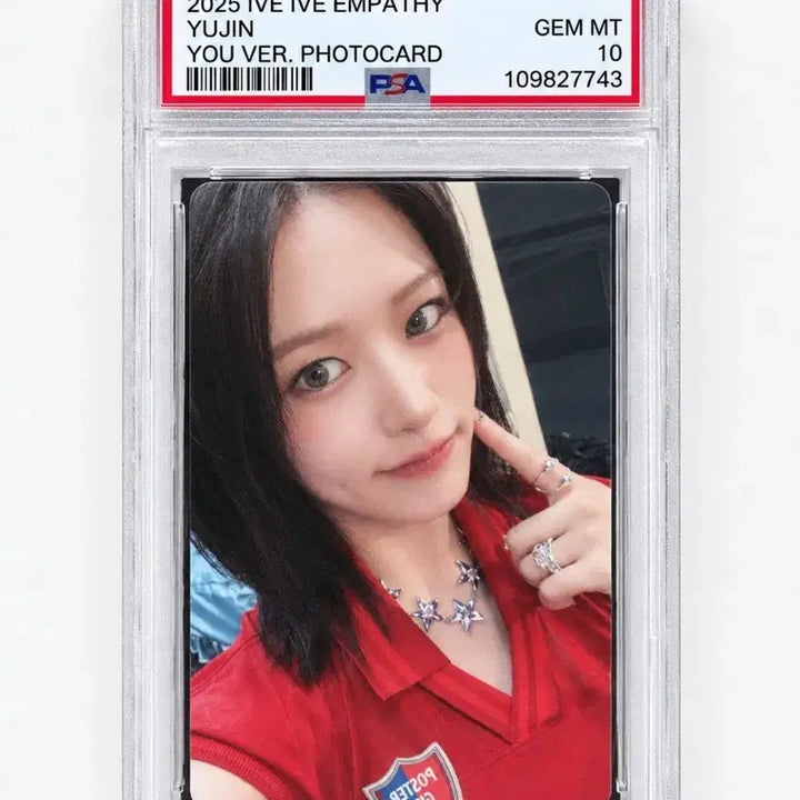 [BUNJANG] IVE Yujin Utopia Version Photocard PSA 10 / 2025 아이브 ive 유진 유버전 포토카드 PSA10.