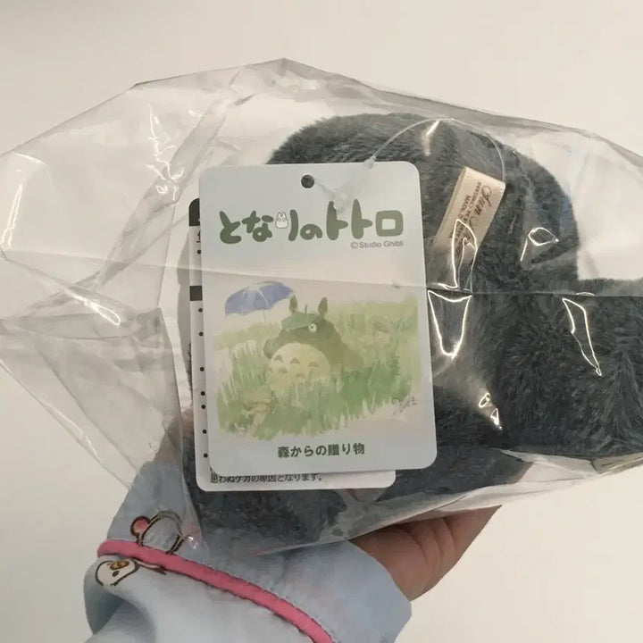 [BUNJANG] Ghibli Totoro Kurosuke Leaf Plush / 지브리 토토로 쿠로스케 나뭇잎 인형