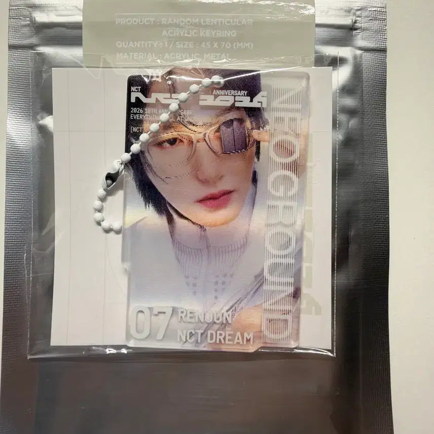 [BUNJANG] NCT 10th Anniversary Pop-Up Renjun Lenticular / NCT 10주년 팝업 런쥔 렌티큘러