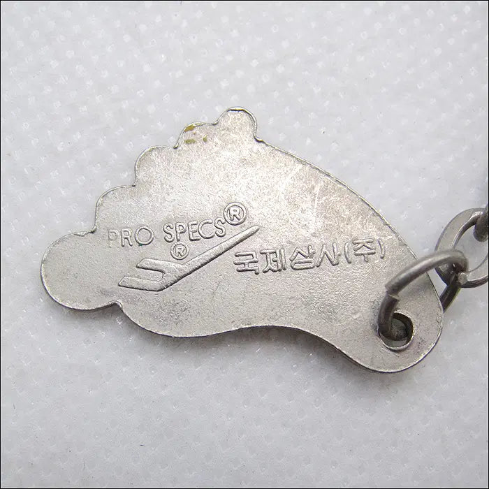 [BUNJANG] Pro-Specs 80s Foot Shape Shoe Keychain / 80년대 브랜드 신발 발모양 열쇠고리 [프로스펙스] [키링, 열쇠고리]