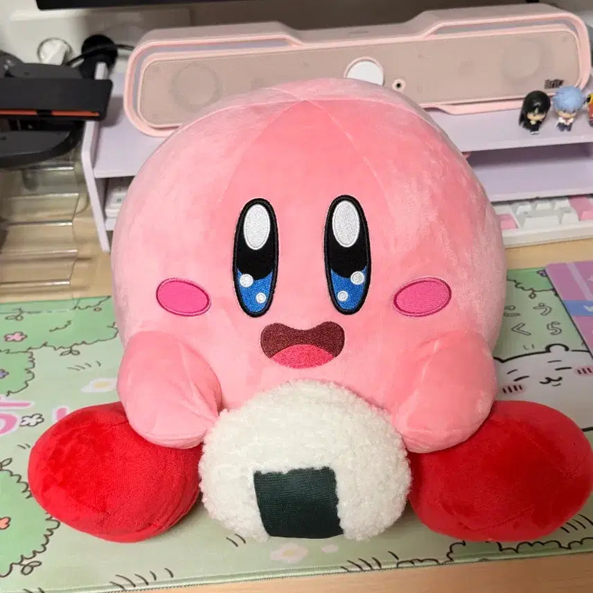 [BUNJANG] Kirby Ichiban Kuji A Prize Large Plush / 개봉 전시품 별의 커비 이치방쿠지 A상 대형 인형 제일복권 쿠지 푸푸푸 구르메