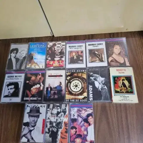 [BUNJANG] Vintage Pop Song Cassette Tape Bundle (46 Tapes) / 추억의 팝송 카세트테이프 등 일괄