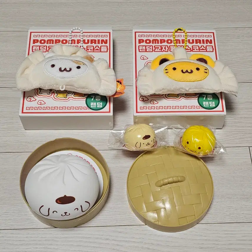 [BUNJANG] Pompompurin Gyoza Face Muffin &amp; Scone Bundle Set / (일괄) 폼폼푸린 와앙만두 팝업 교자페이스 머핀+스콘 등