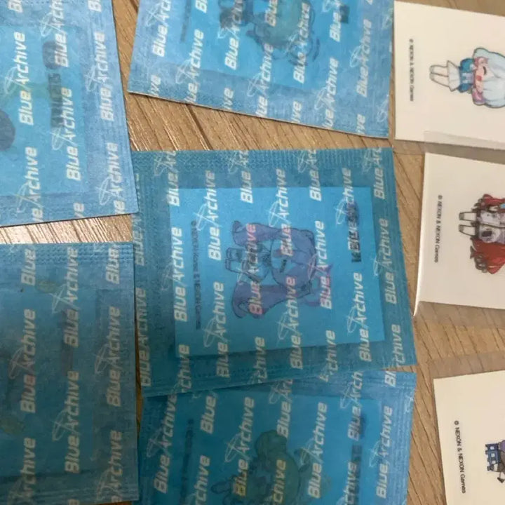 [BUNJANG] Blue Archive 8 Stickers Bundle Set / 블루아카이브 띠부씰 8장 일괄