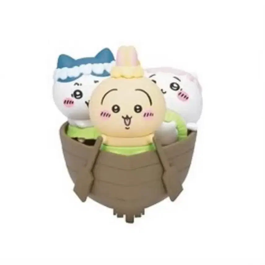 [BUNJANG] Chiikawa Mermaid Island Wind-up Figure (Sealed) / 치이카와 인어섬 태엽 피규어 미개봉
