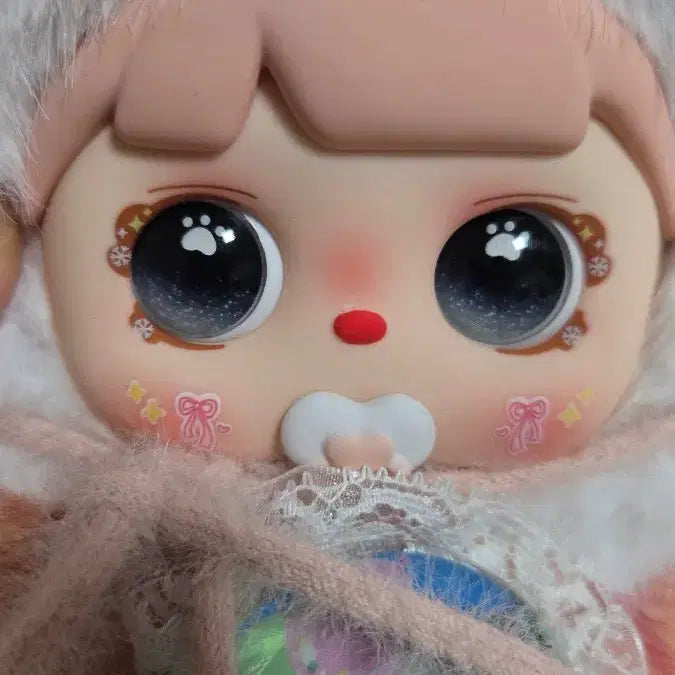 [BUNJANG] Babysri Rabbit Hat Mochi Mochi Apricot Color / 베이비쓰리 토끼모자 모치치 살구색