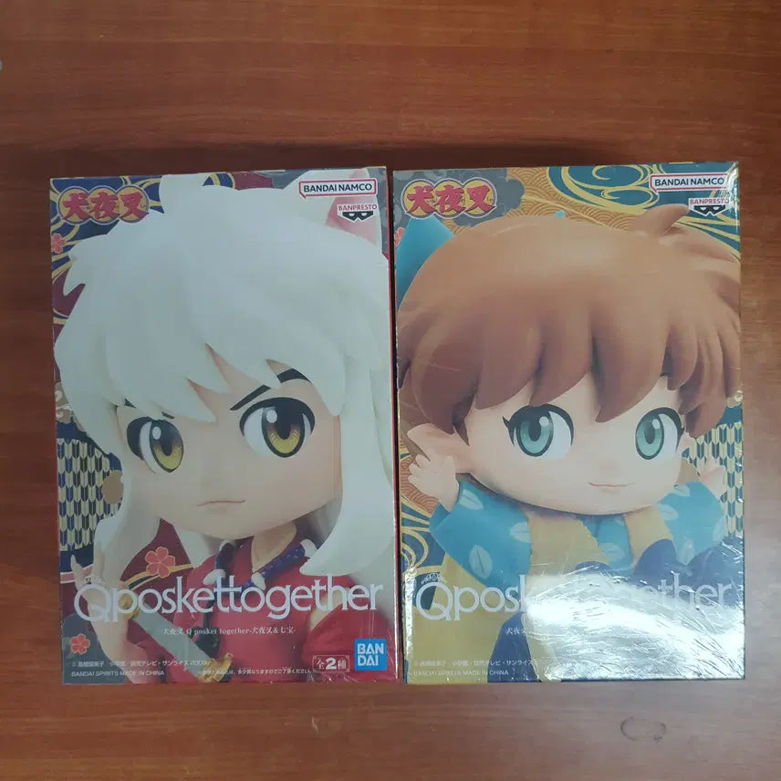 [BUNJANG] Q posket Inuyasha &amp; Shippo Figure Set (Sealed) / 미개봉 큐포스켓 이누야사 &amp; 싯포 세트