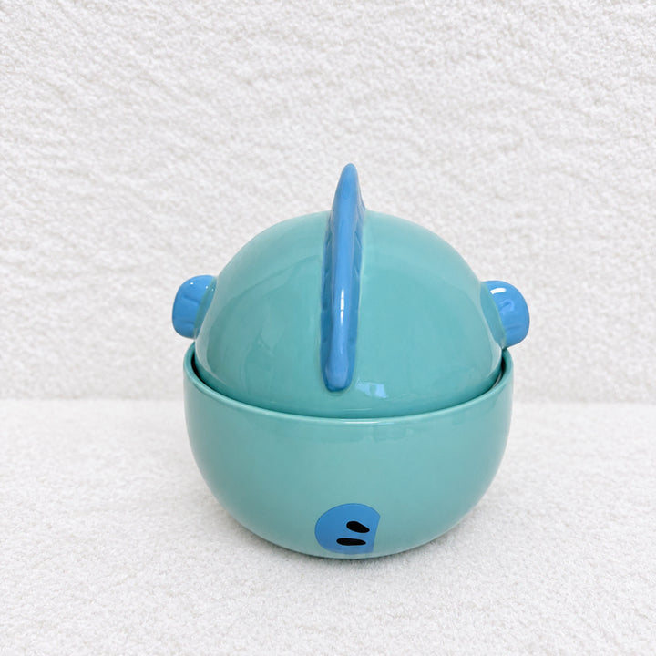 [BUNJANG] Sanrio Hangyodon Ceramic Donburi Bowl (Sealed) / 미개봉) 산리오 한교동 도자기 돈부리 그릇