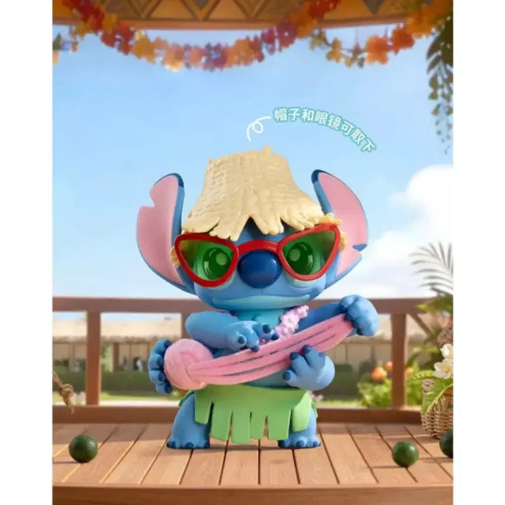 [BUNJANG] Top Toy Disney Stitch Aloha Version Figure (New) / 새상품 정품) 탑토이 디즈니 스티치 인 큐트 아웃핏 시리즈 피규어 스티치 인형 굿즈