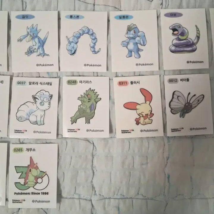 [BUNJANG] Pokemon Stickers and Cards / 포켓몬 띠부씰, 포켓몬 카드 판매