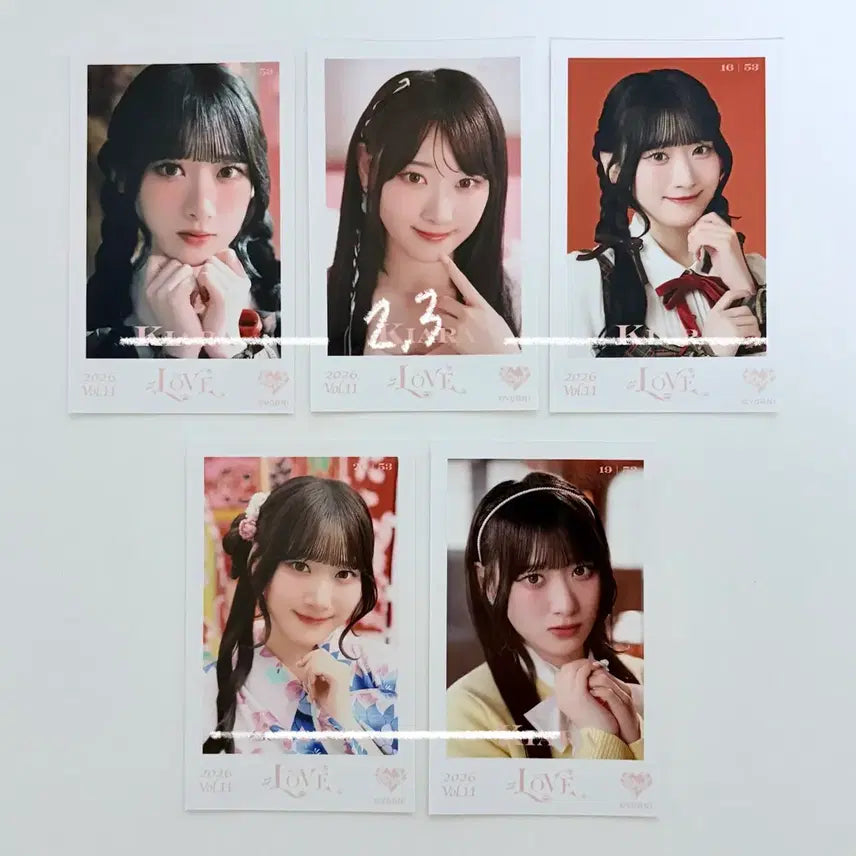 [BUNJANG] =LOVE Saito Kiara Mini Photocard Bundle Set / =LOVE 이코러브 사이토 키아라 미니포토 일괄