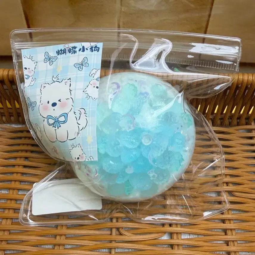 [BUNJANG] Blue Translucent Handmade Bead / 6일 발송 가능한 목삼 수제공