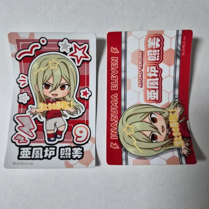 [BUNJANG] Inazuma Eleven Aphrodi Terumi Trading Sticker Set / 이나즈마 일레븐 이나이레 썬더일레븐 응원 트레이딩 스티커 세트 아프로디 아후로디 아후로 테루미