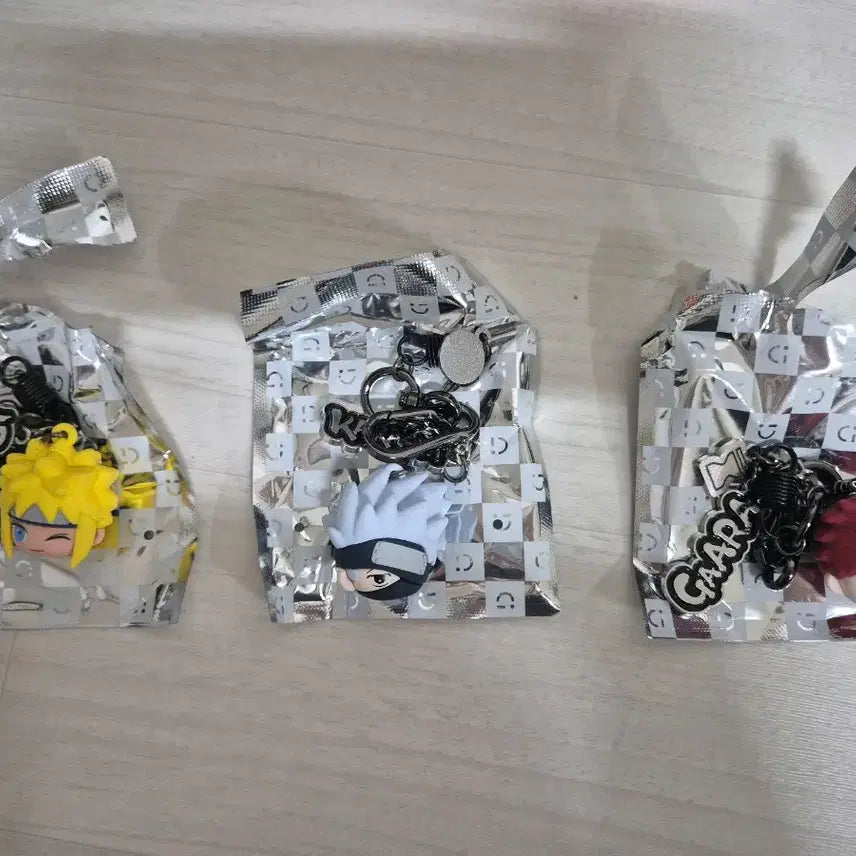 [BUNJANG] Naruto Miniso Pendant Keychain (Minato) / 나루토 미니소 펜던트 키링 (미나토)
