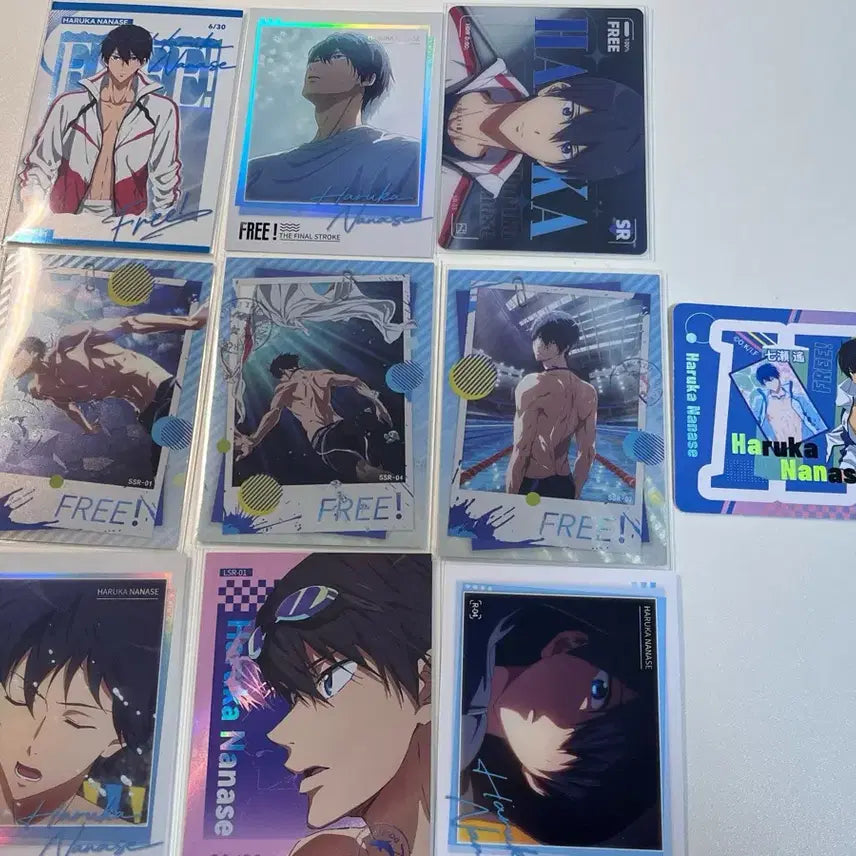 [BUNJANG] Free! Haruka Nanase 10-Card Bundle The Final Stroke Set / 프리! 하루카 나나세 카드 10장 일괄 더 파이널 스트로크 카드