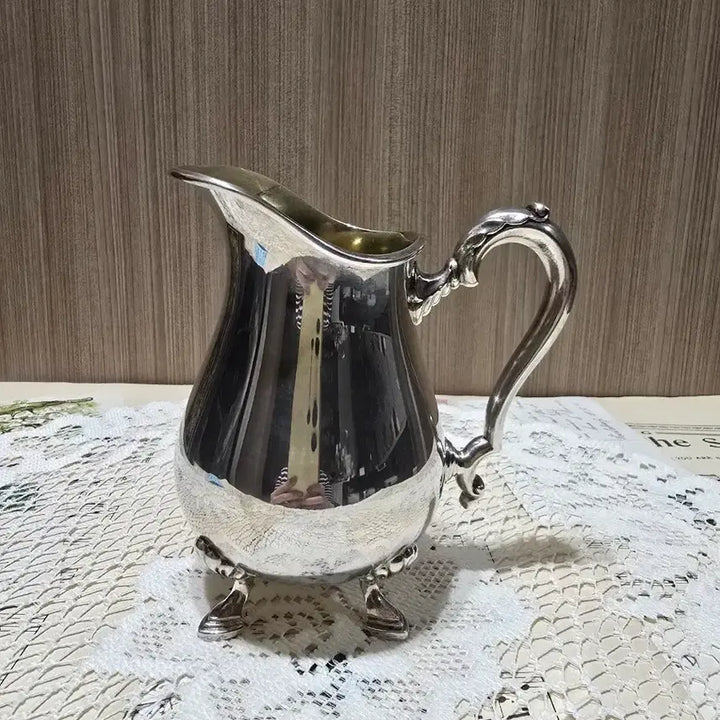 [BUNJANG] Vintage Silver-Plated Pitcher (Creamer) / 빈티지 실버 플레이트 저그(크리머)