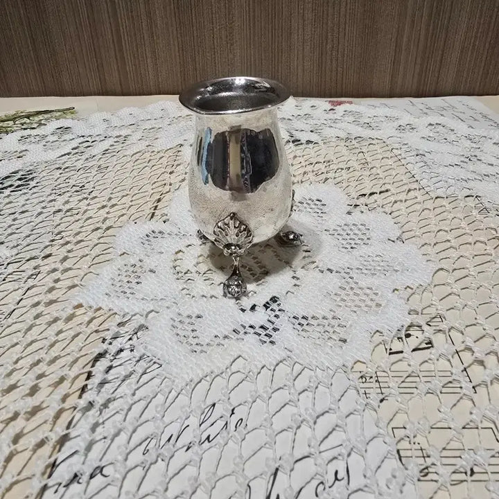 [BUNJANG] Vintage Silver Plate Mini Vase / 빈티지 실버 플레이트 초미니화병