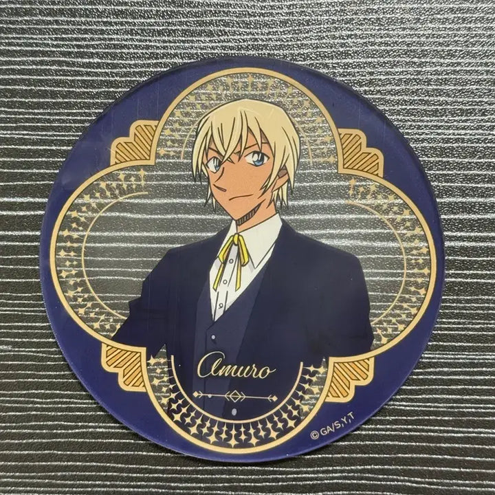 [BUNJANG] Detective Conan Amuro Acrylic Tea Coaster / 명탐정코난 카페 아무로 아크릴 티코스터