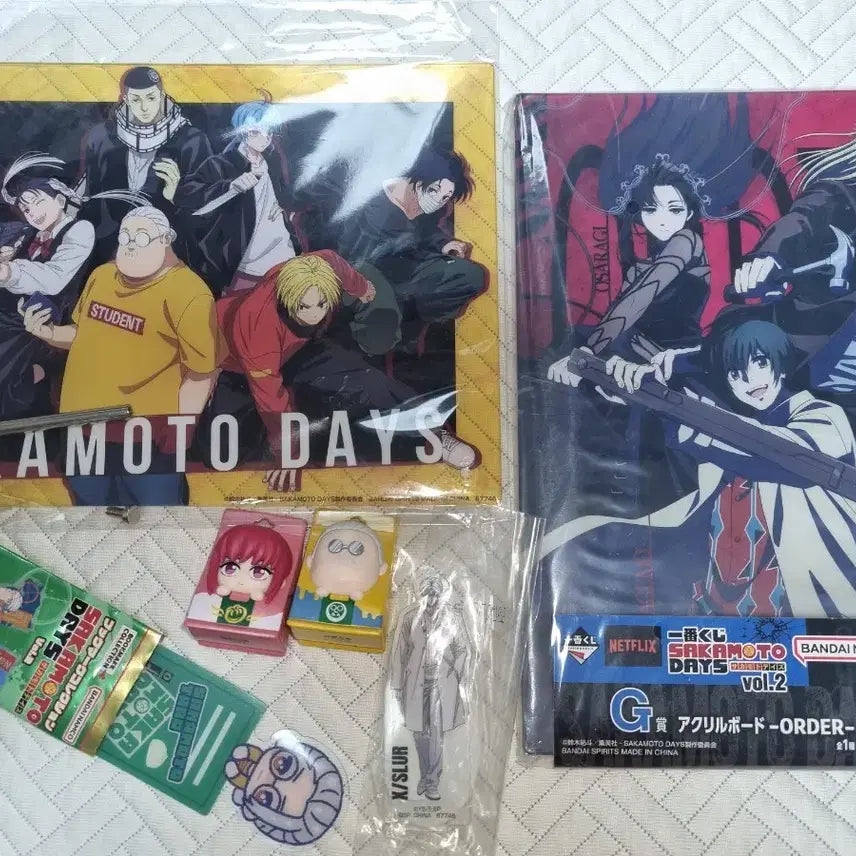 [BUNJANG] Sakomoto Days Goods Acrylic Stand Gacha Set / 사카모토데이즈 굿즈 모음 아크릴 스탠드 가챠 세트 급처