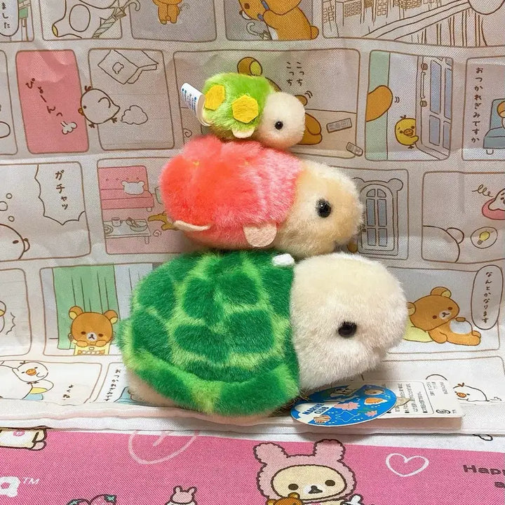 [BUNJANG] Marine Club Turtle Doll 3-Piece Set / 마린클럽 거북이 인형 3종 세트