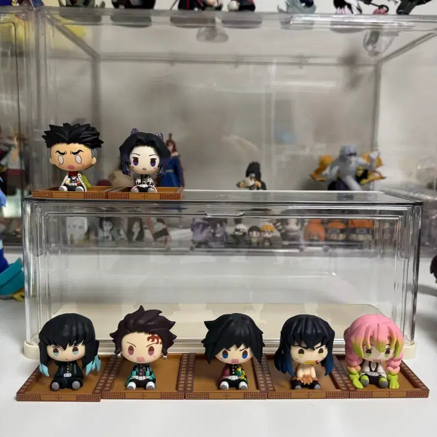 [BUNJANG] Demon Slayer Chokonokko 7-Figure Set / 귀멸의칼날 제일복권 무한성 초코노코 7종세트로팝니다