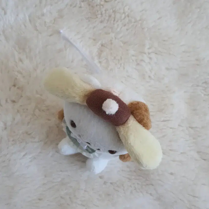 [BUNJANG] Classic Pompompurin "Kachusa Muffin" Mascot Plush / 고전 폼폼푸린 카츄사 머핀 마스코트 인형