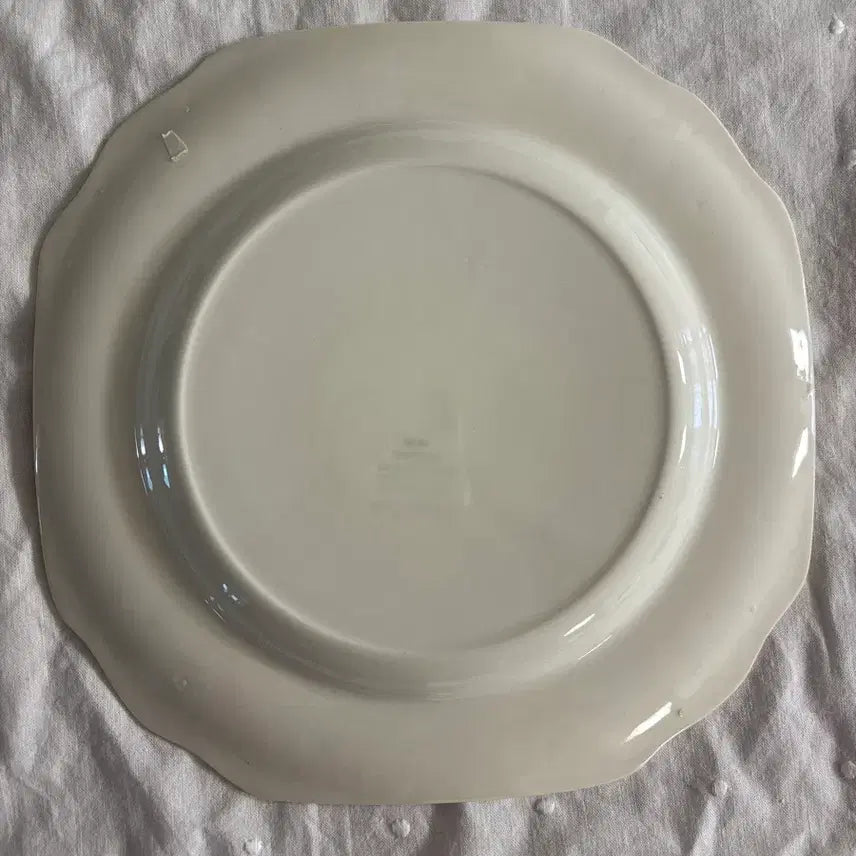 [BUNJANG] Vintage Staffordshire Square Plate Floral Pattern / 빈티지 영국 스텐포드셔 사각 플레이트