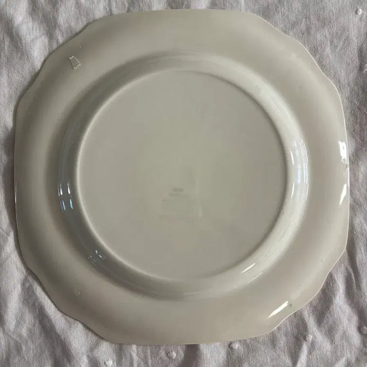 [BUNJANG] Vintage Staffordshire Square Plate Floral Pattern / 빈티지 영국 스텐포드셔 사각 플레이트