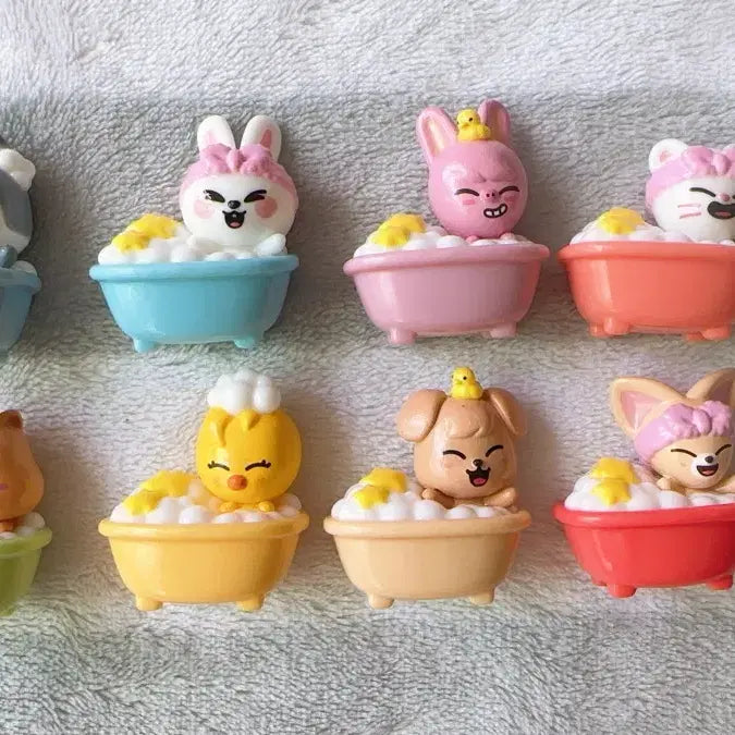 [BUNJANG] Stray Kids Bath Bomb Figure Set (8 Types) / 스키주 배스밤 피규어 목욕 8종세트