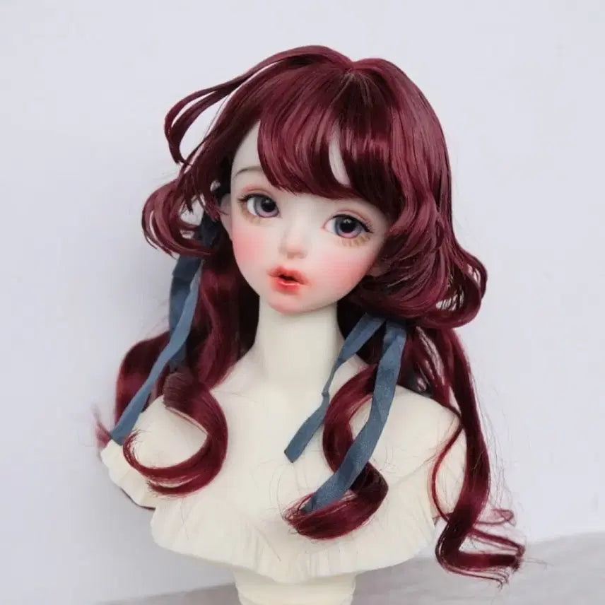 [BUNJANG] Atelier Noelle Handmade Wig 8-9inch MSD MDD BJD / 구관 8-9inch atelier noelle 작가 수제 가발(엠딩) (msd mdd 구체관절인형)