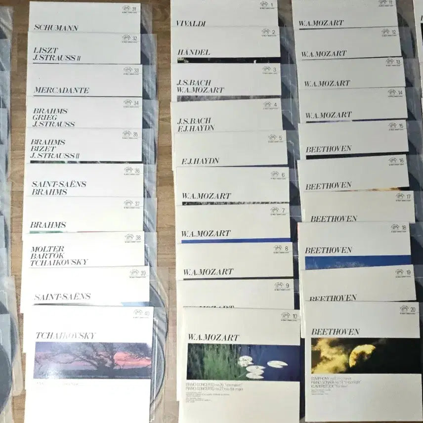 [BUNJANG] Classical Music LP Records 50-Piece Full Set / 클래식 LP음반 50장 풀세트