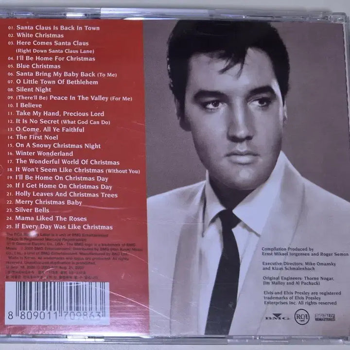 [BUNJANG] Elvis Presley White Christmas Unsealed CD / 엘비스 프레슬리 - 화이트 크리스마스 (개봉 CD)