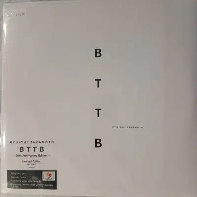 [BUNJANG] Ryuichi Sakamoto BTTB 20th Anniversary Edition LP / [리이슈엘피]  Ryuichi Sakamoto    BTTB
