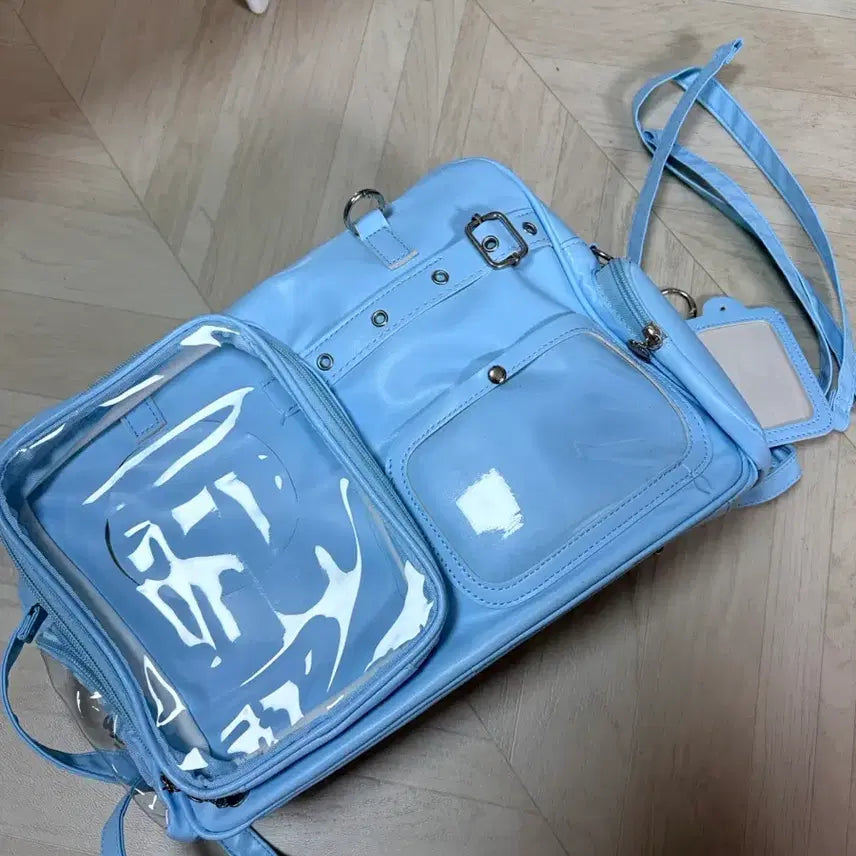 [BUNJANG] Sky Blue Ita Bag / 덕질용 하늘색 이타백