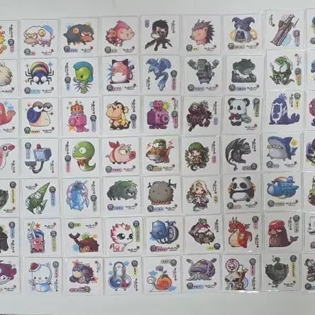 [BUNJANG] Classic MapleStory Sticker Set / 고전 메이플스토리 띠부씰
