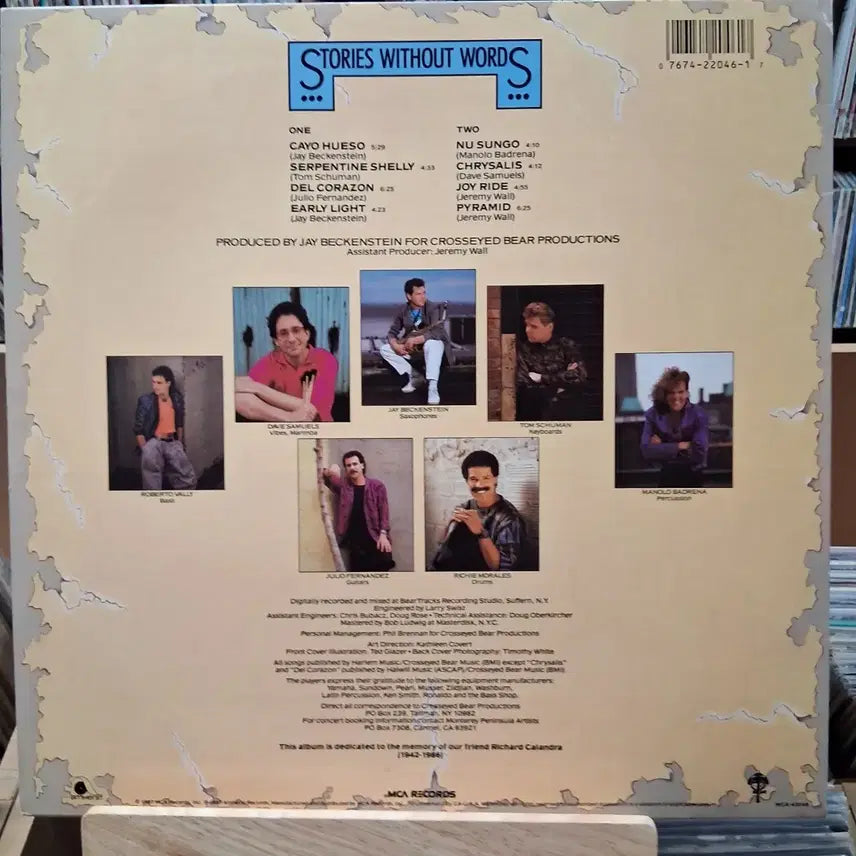 [BUNJANG] Spyro Gyra Stories Without Words LP (US Pressing) / 미국반 스파이로 자이라 Stories Without Words LP 할인