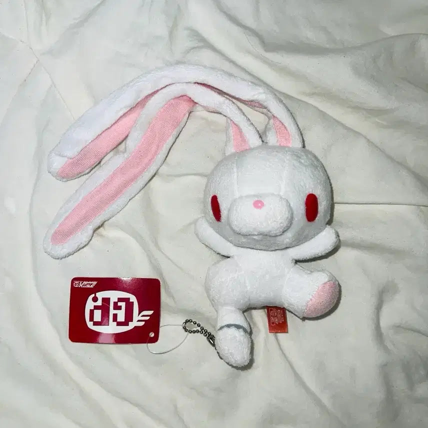 [BUNJANG] Hanyousagi Rabbit Charm Bracelet White / 한요우사기 범용토끼 족쇄 키링 화이트