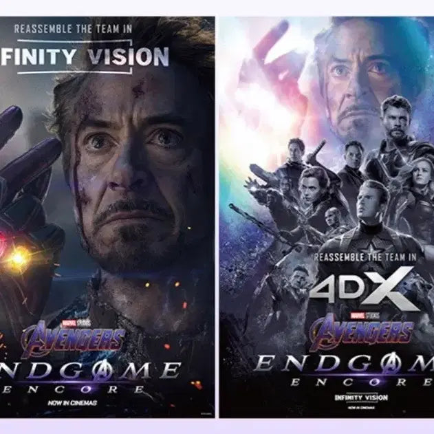 [BUNJANG] Avengers: Endgame Encore Poster Set &amp; Special Ticket Set / 어벤져스 엔드게임 앙코르 포스터6종,스페셜티켓 세트 판매