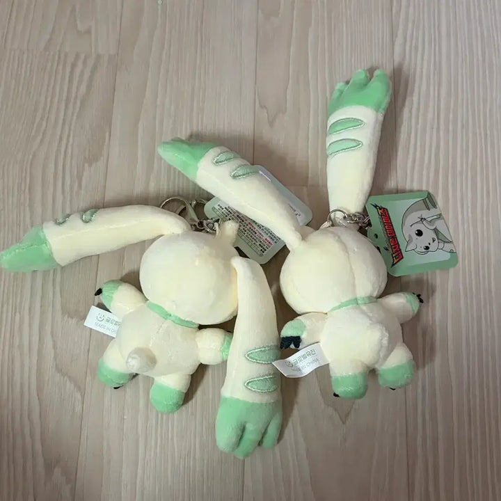 [BUNJANG] Digimon Tamers Terriermon Keyring Plush / 디지몬 테이머즈 테리어몬 키링 인형