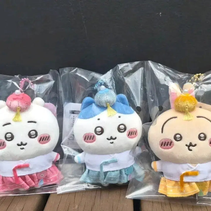 [BUNJANG] Chikawa Usagi Hanbok Mascot / 먼작귀 한복 마스코트치이카와 우사기 가르마