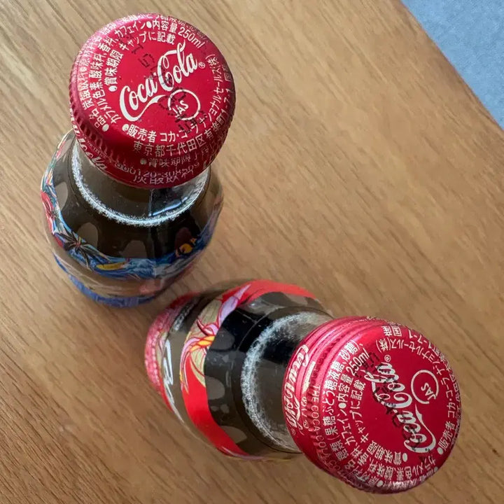 [BUNJANG] Coca-Cola Aloha Limited Edition Bottles Set (2 Types) / 코카콜라  알로하 한정판 병 2종